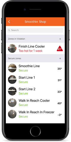TempGuard Phone App